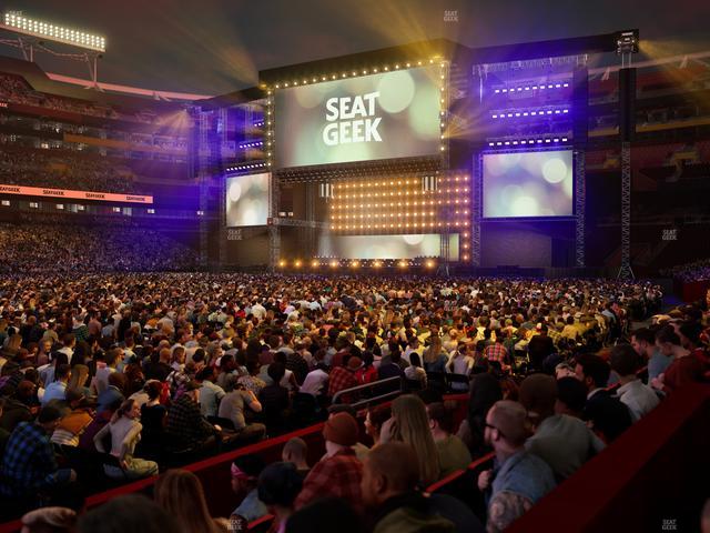 Northwest Stadium - Section 124 Seat View