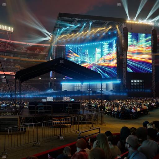 Northwest Stadium - Section 124 Seat View