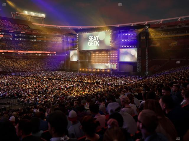 Northwest Stadium - Section 125 Seat View