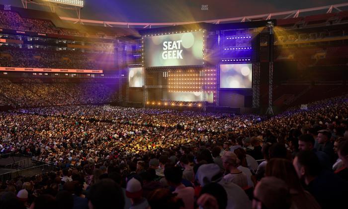 Northwest Stadium - Section 125 Seat View