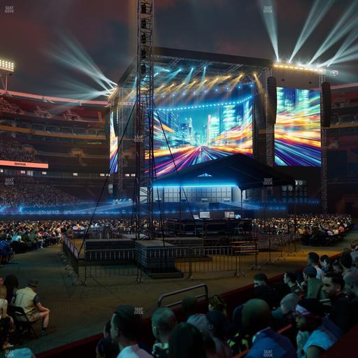 Northwest Stadium - Section 125 Seat View