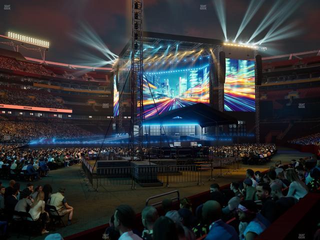 Northwest Stadium - Section 125 Seat View