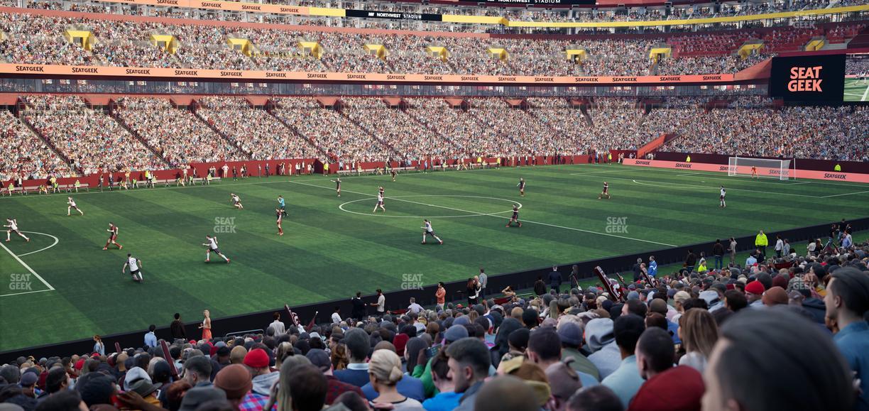 Northwest Stadium - Section 125 Seat View