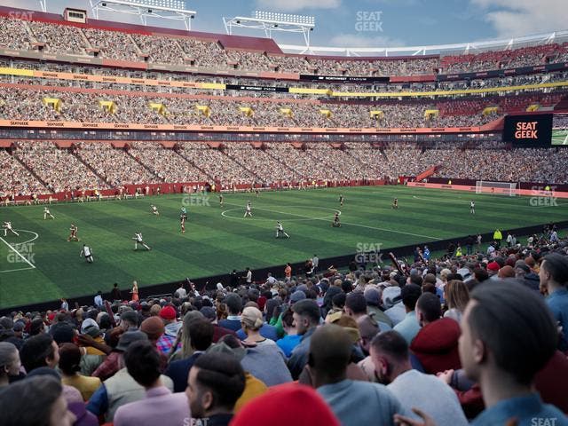Northwest Stadium - Section 125 Seat View
