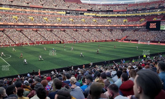 Northwest Stadium - Section 125 Seat View