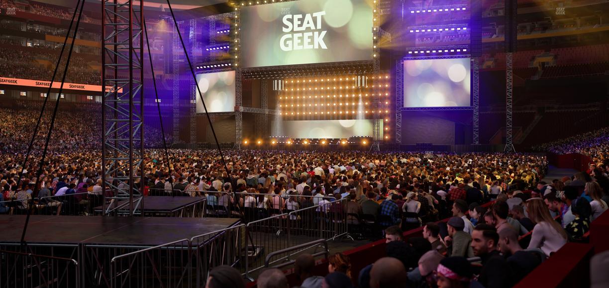 Northwest Stadium - Section 125 Seat View