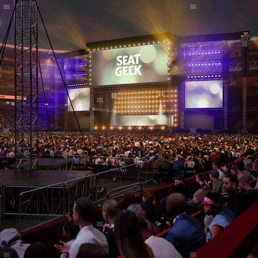 Northwest Stadium - Section 125 Seat View