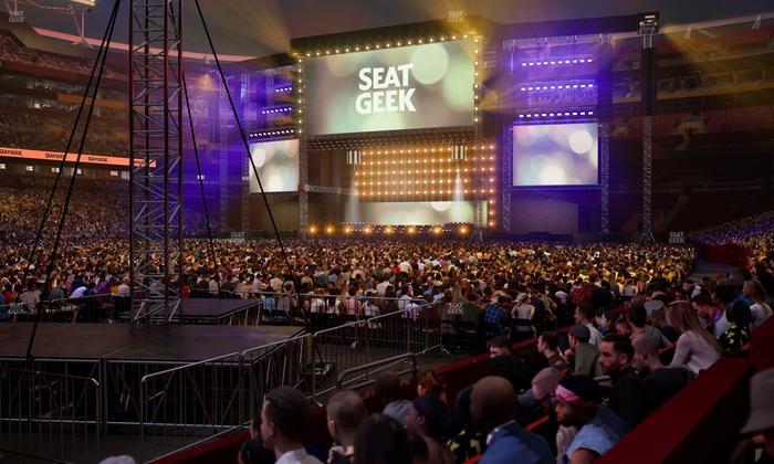 Northwest Stadium - Section 125 Seat View