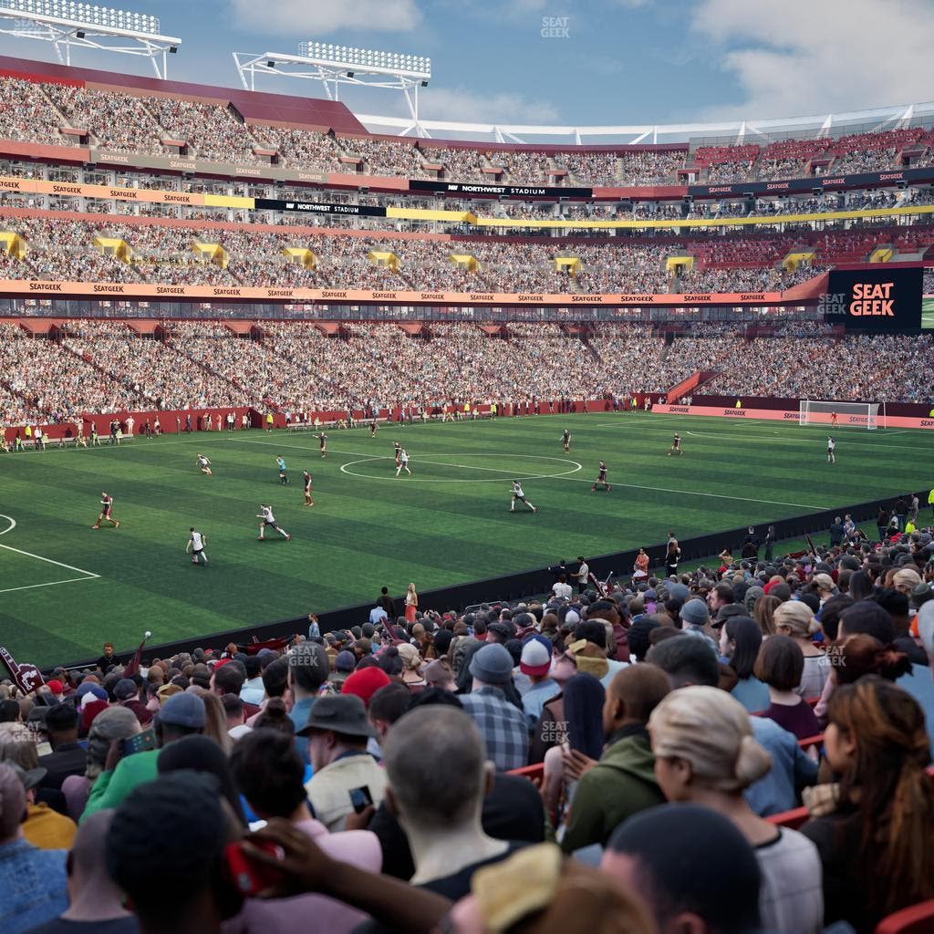 Northwest Stadium - Section 126 Seat View