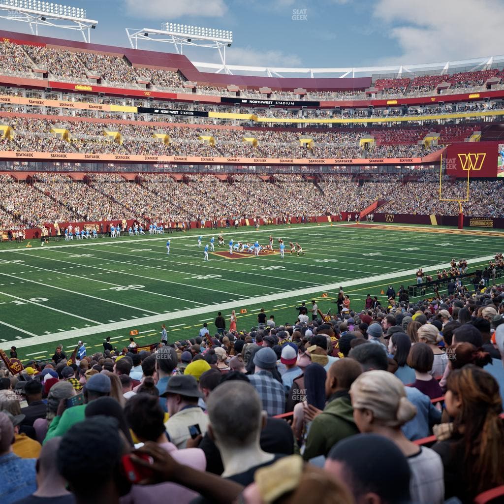 Northwest Stadium - Section 126 Seat View