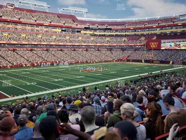 Northwest Stadium - Section 126 Seat View