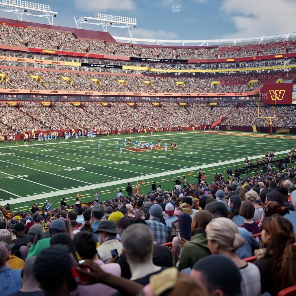 Northwest Stadium - Section 126 Seat View