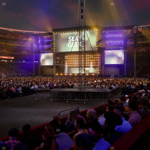 Northwest Stadium - Section 126 Seat View