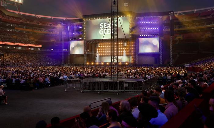 Northwest Stadium - Section 126 Seat View