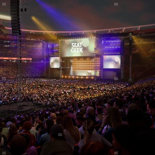 Northwest Stadium - Section 126 Seat View