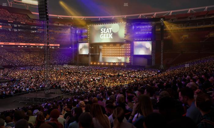 Northwest Stadium - Section 126 Seat View