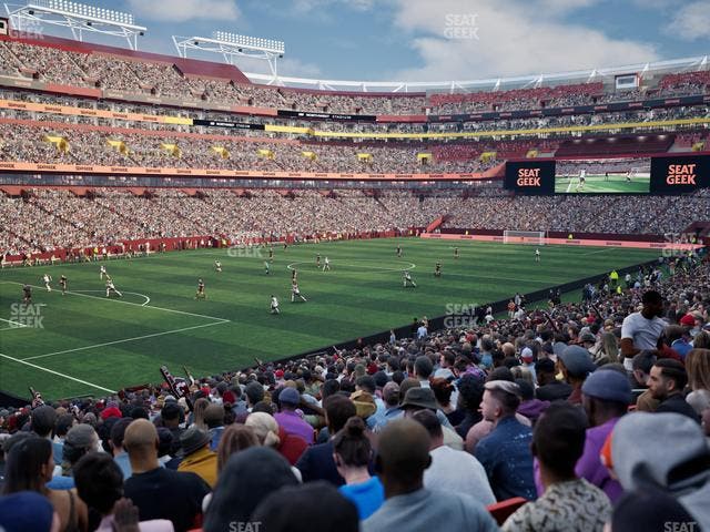 Northwest Stadium - Section 127 Seat View