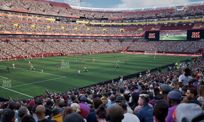 Northwest Stadium - Section 127 Seat View