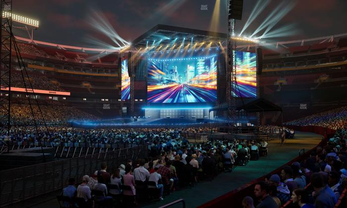 Northwest Stadium - Section 127 Seat View
