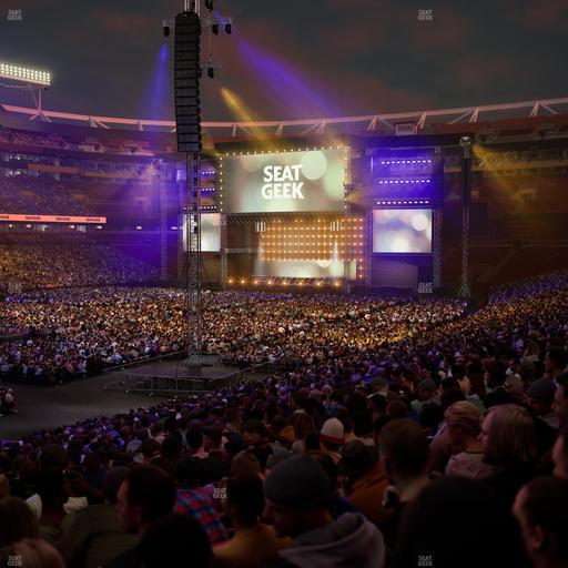 Northwest Stadium - Section 127 Seat View