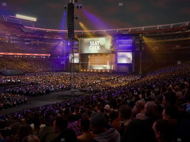 Northwest Stadium - Section 127 Seat View