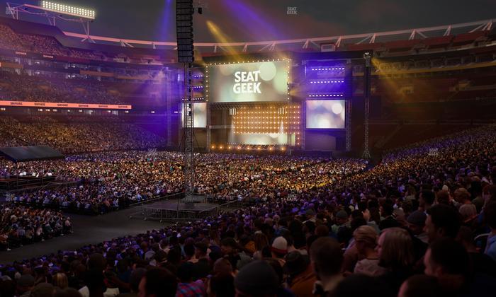 Northwest Stadium - Section 127 Seat View