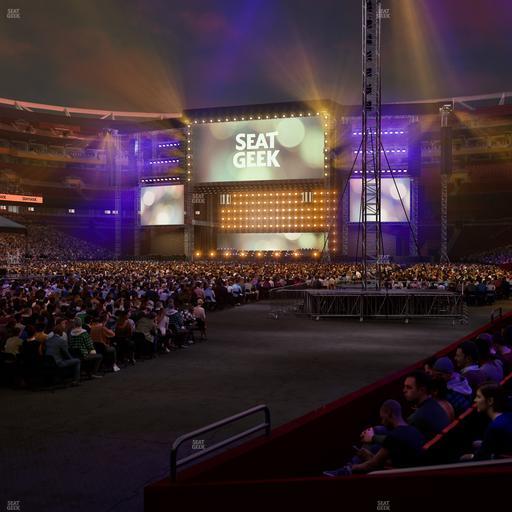 Northwest Stadium - Section 127 Seat View