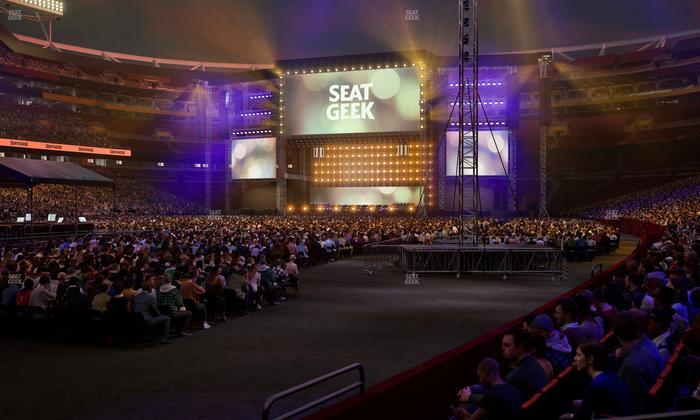 Northwest Stadium - Section 127 Seat View