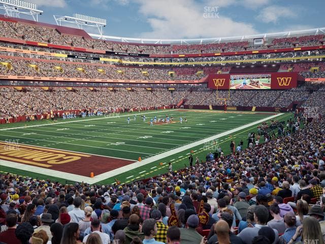 Northwest Stadium - Section 128 Seat View