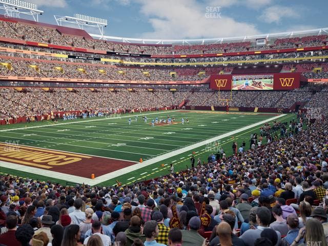 Northwest Stadium - Section 128 Seat View
