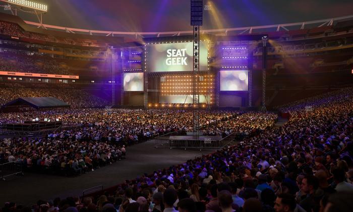 Northwest Stadium - Section 128 Seat View