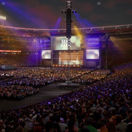 Northwest Stadium - Section 128 Seat View