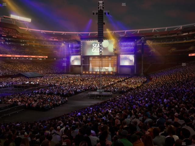 Northwest Stadium - Section 128 Seat View