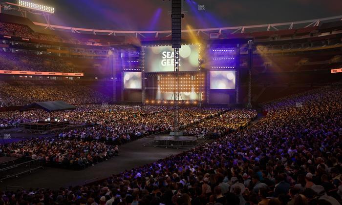 Northwest Stadium - Section 128 Seat View