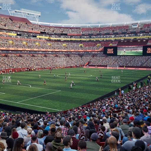 Northwest Stadium - Section 128 Seat View