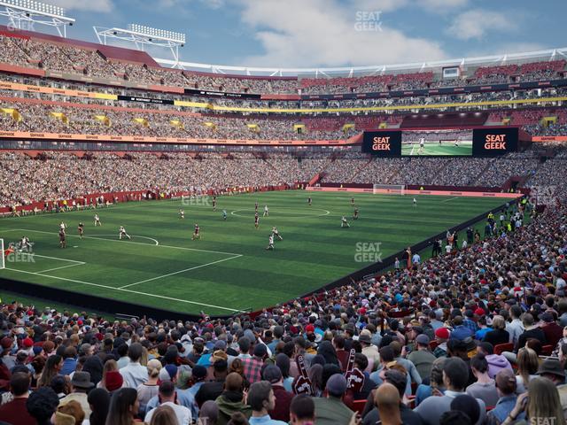 Northwest Stadium - Section 128 Seat View Northwest Stadium - Section 128 Seat View