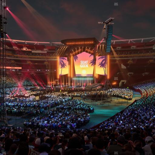 Northwest Stadium - Section 129 Seat View
