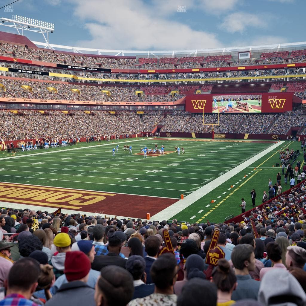 Northwest Stadium - Section 129 Seat View