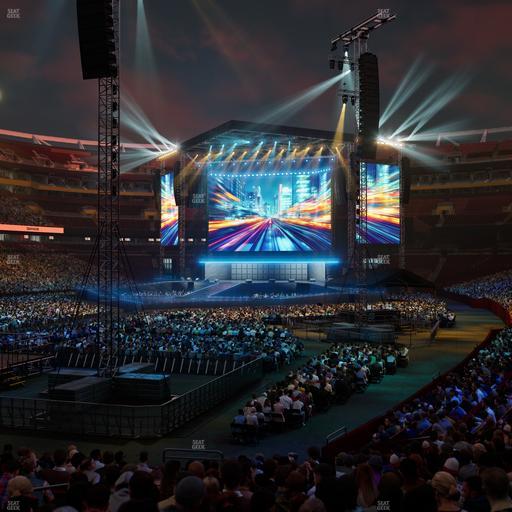Northwest Stadium - Section 129 Seat View