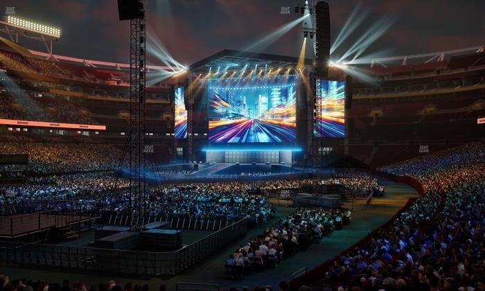 Northwest Stadium - Section 129 Seat View