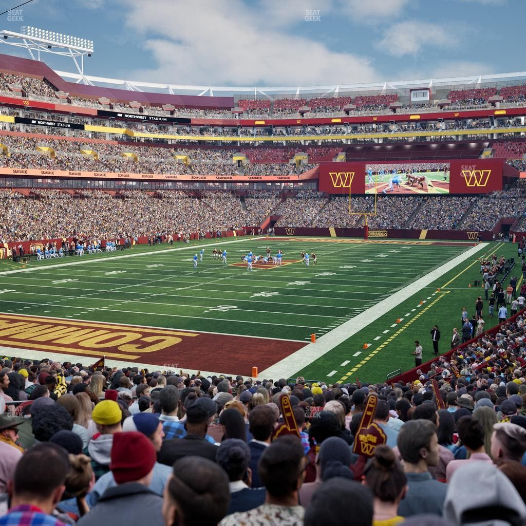 Northwest Stadium - Section 129 Seat View