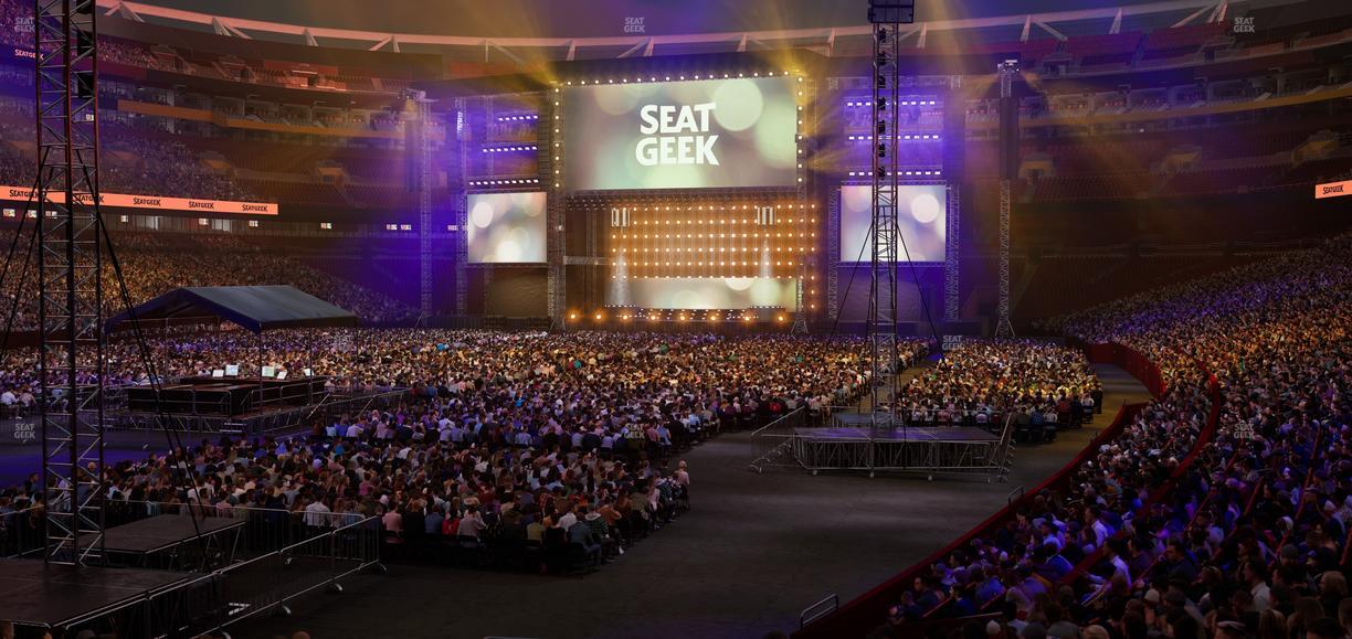 Northwest Stadium - Section 129 Seat View