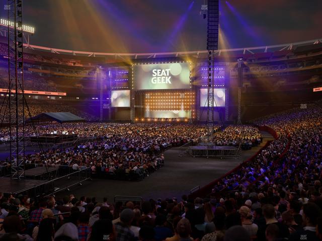 Northwest Stadium - Section 129 Seat View