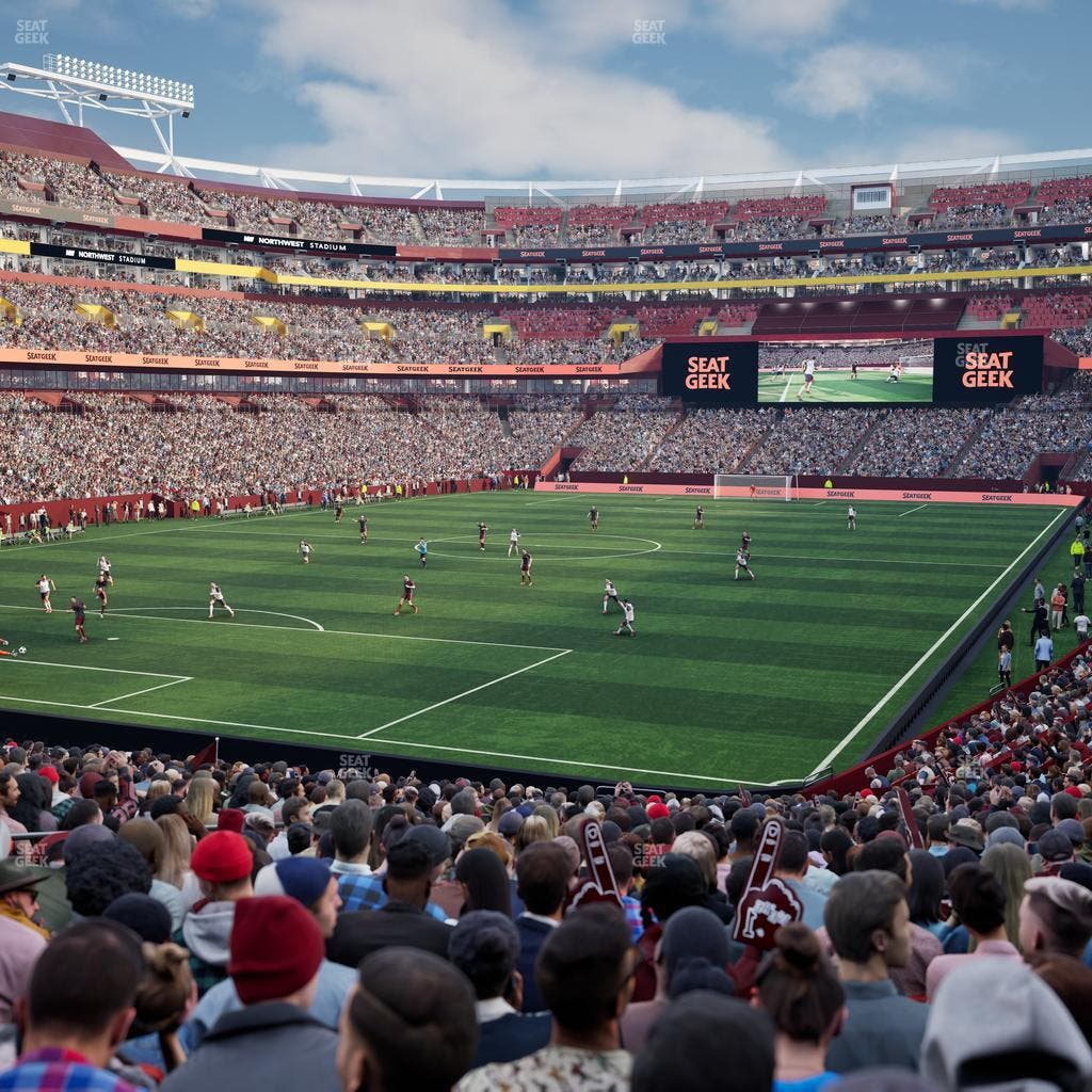 Northwest Stadium - Section 129 Seat View