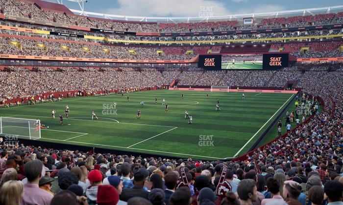 Northwest Stadium - Section 129 Seat View