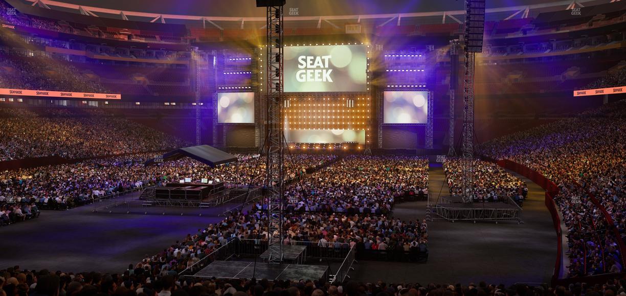 Northwest Stadium - Section 130 Seat View