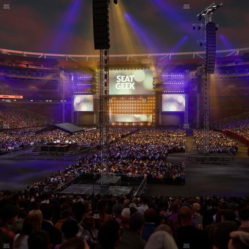 Northwest Stadium - Section 130 Seat View