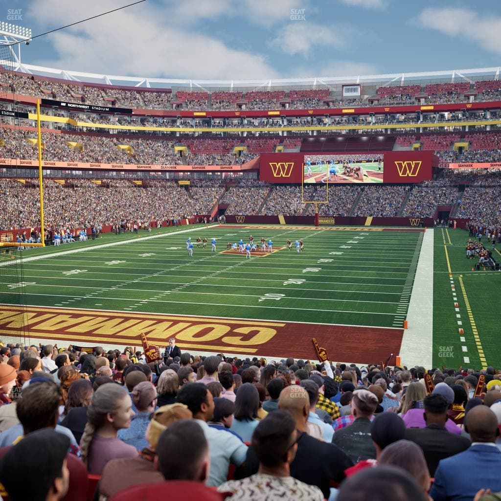 Northwest Stadium - Section 130 Seat View