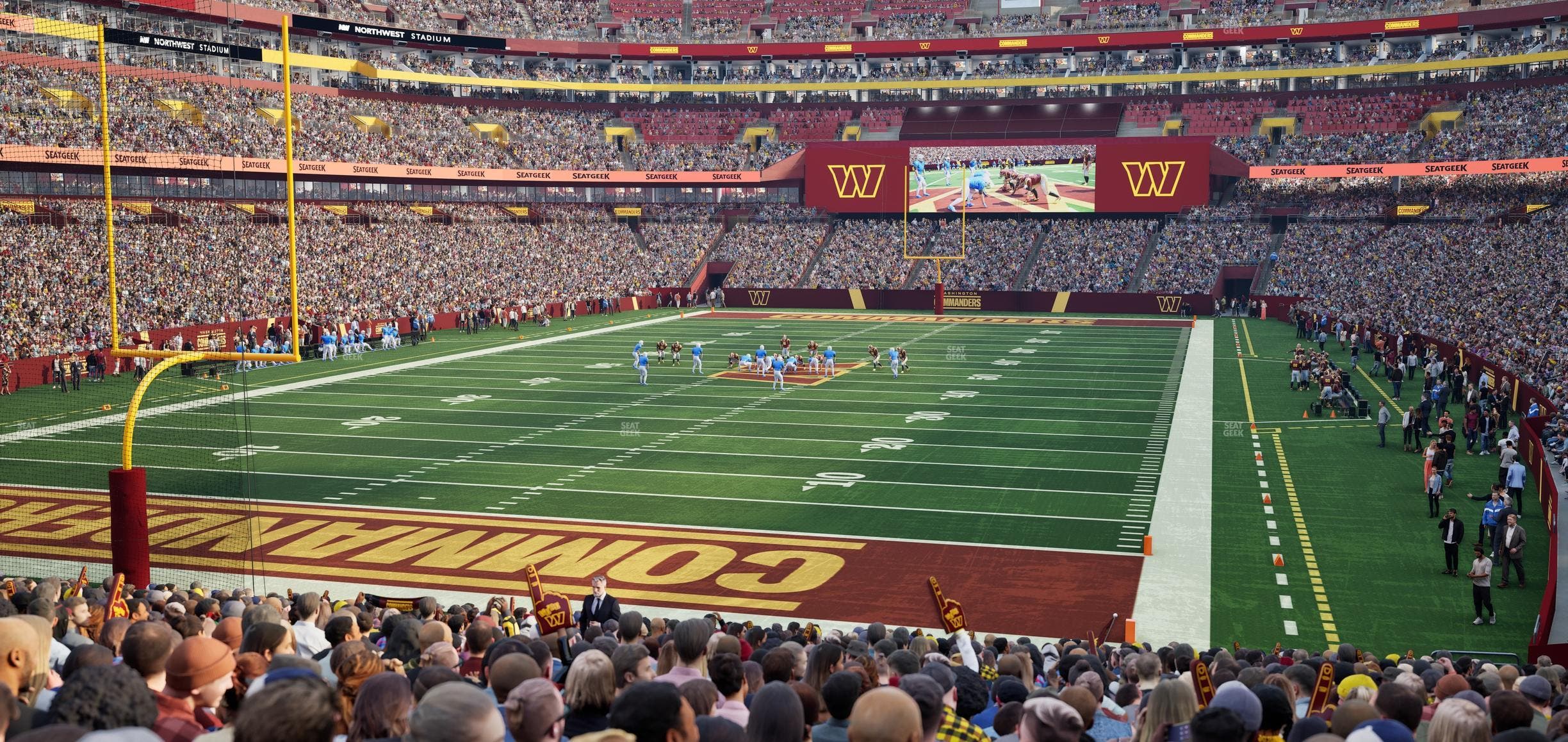 Northwest Stadium - Section 130 Seat View