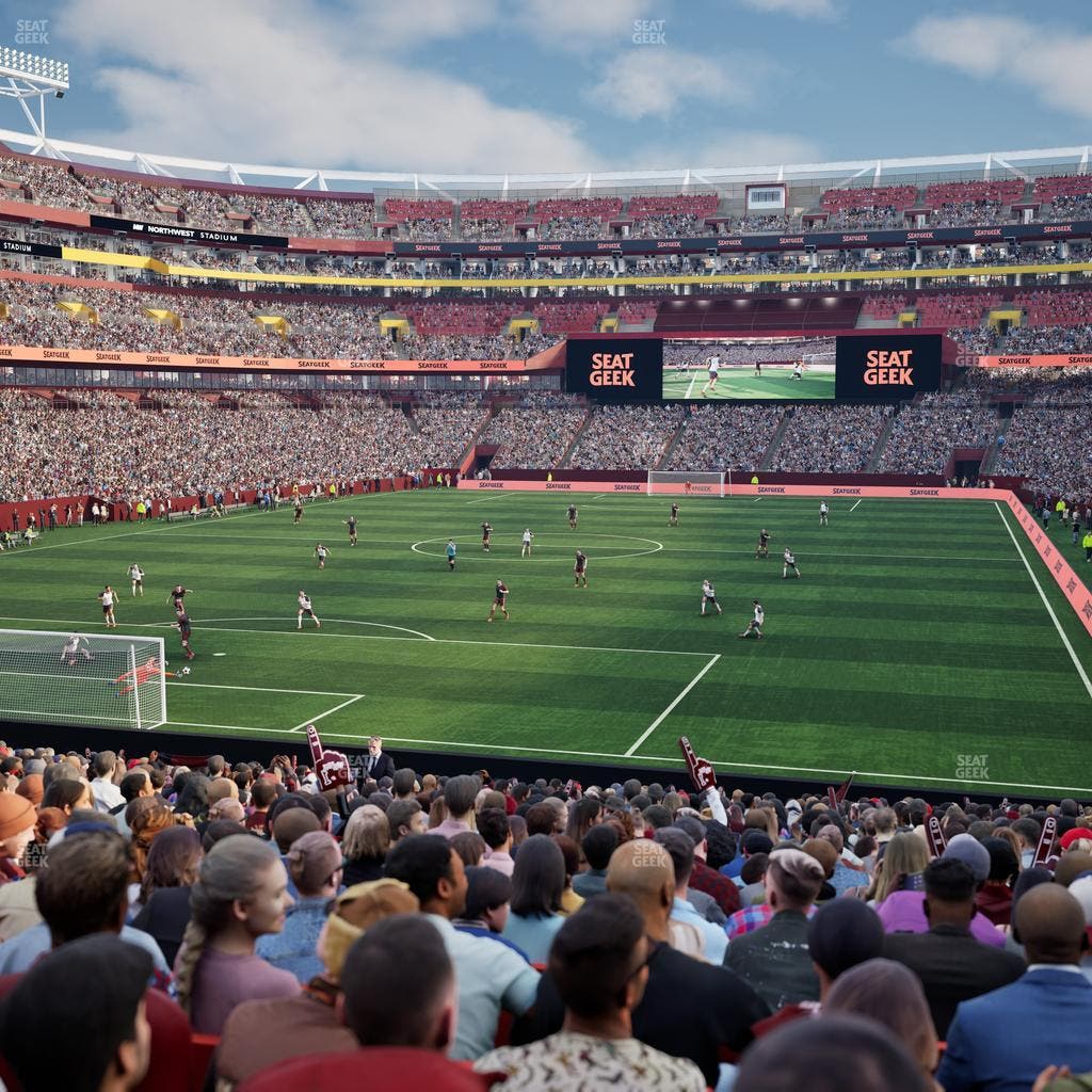 Northwest Stadium - Section 130 Seat View